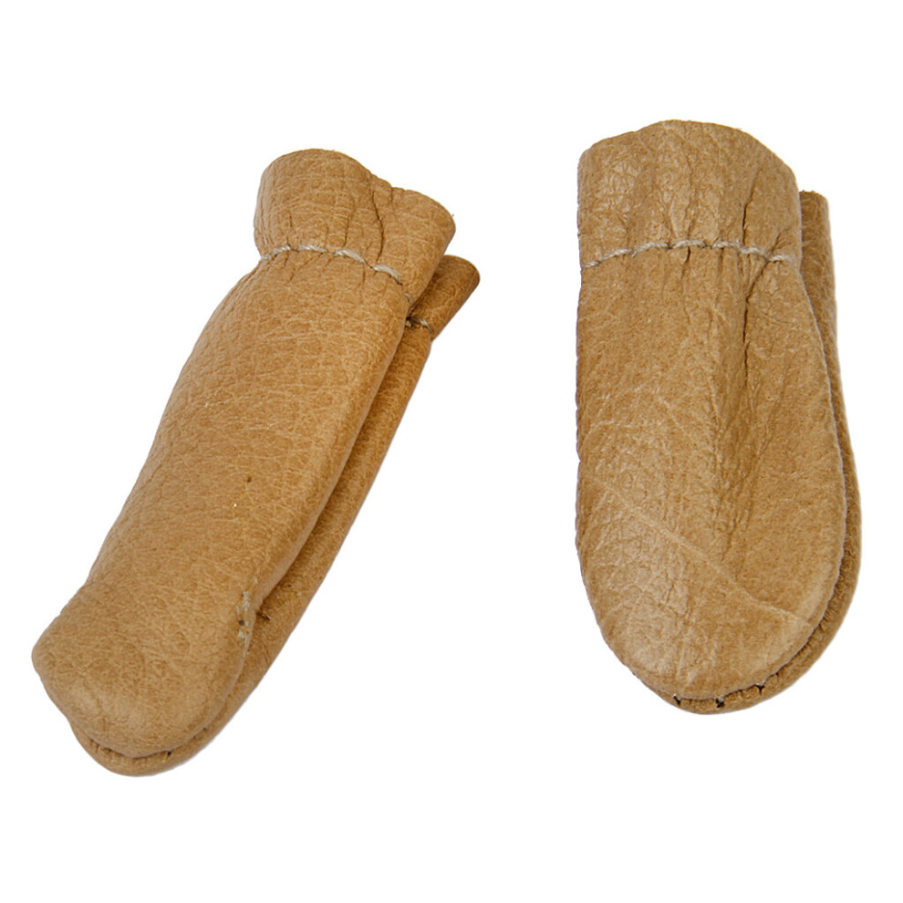 Cowhide Cow Leather Finger Cots Covers Sleeves for Fingers Protection