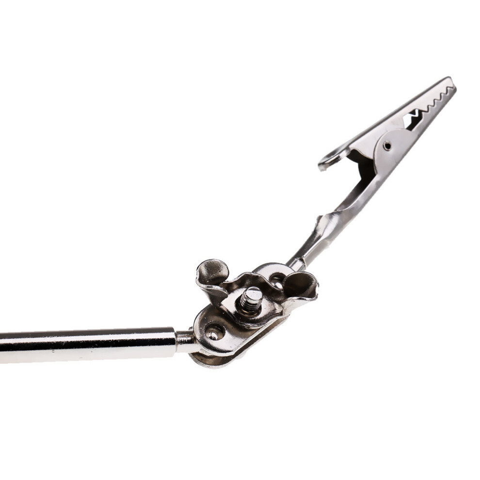 Third Hand Soldering Solder Iron Stand Holder Magnifier Helping Tool 2.5X 885487028316