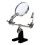 Third Hand Soldering Solder Iron Stand Holder Magnifier Helping Tool 2.5X 2