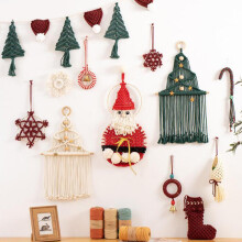 Cork Macrame Board with Grids Braiding Knotting String Bracelet