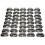 40pcs U-shaped clamp For Hair Extensions Wig Clips DIY Comb Frame 1