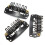 40pcs U-shaped clamp For Hair Extensions Wig Clips DIY Comb Frame 2