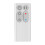 Replacement AM04 AM05 Remote Control for Fan Heater Models AM04 AM05 Remote Control(Silver) 1