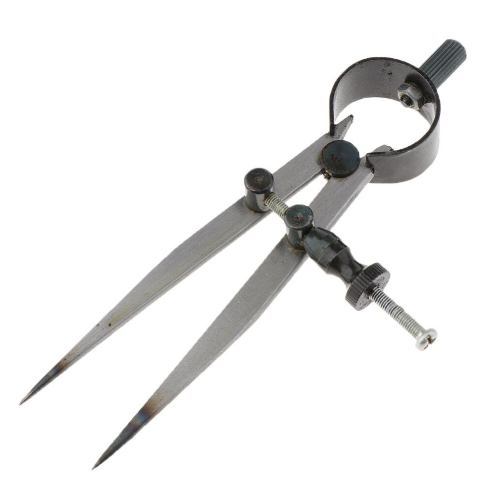 Divider Adjustable Scriber Wheel Compass Divider Tool Solid Carbon Steel 885487055688