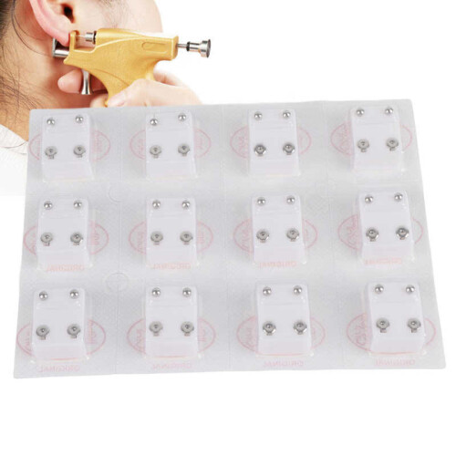 Ear Piercing Gun Ear Stud Earplug Earring Steel Safe Ear Piercing Gun Tools Kit Accessories