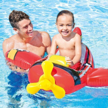 (Plane) Intex Kids Inflatable Swimming Pool Water Set