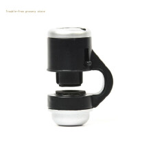 30X Magnifying Glass for Phone Clip-On Microscope Magnifier LED Lights Micro Universal Lens with Clamp for Small Prints