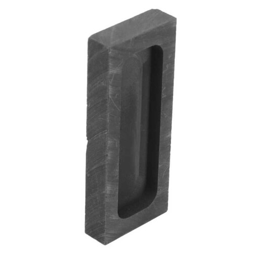 Graphite Ingot Mold Rectangular Graphite Crucible Mould Prevent Corrosion for Silver for Refining