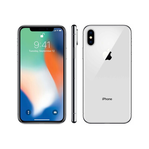 Refurbished Apple Apple iPhone X 64GB | Silver (Renewed) 1