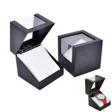 Wrist Watch Box 78*78mm Transparent Case Anniversary Gift Plastic Display Storage Holder