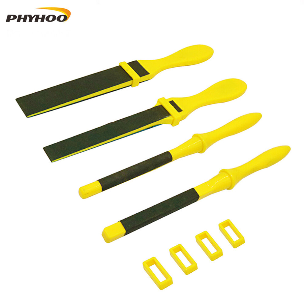 Phyhoo Polishing Sandpaper Kit Sanding Tool With Sand Paper Plastic Stick 885487127262