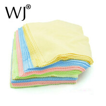 70pcs/lot of Square Glasses Camera Lens Screen Cellphone Cleaner Cleaning Cloth Microfibre Jewelry Polishing Clothes