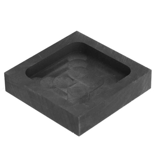 Graphite Mold Excellent Thermal Stability Refining Corrosion Resistant Professional Graphite Casting Ingot Mold Quadrate for 2