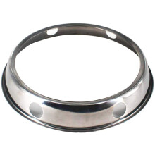 Universal Wok Support Rack Stand Wok Ring/ Round Bottom Wok Rack Universal Size for Gas Stove Fry Pans Kitchen