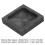 Graphite Mold Excellent Thermal Stability Refining Corrosion Resistant Professional Graphite Casting Ingot Mold Quadrate for 2