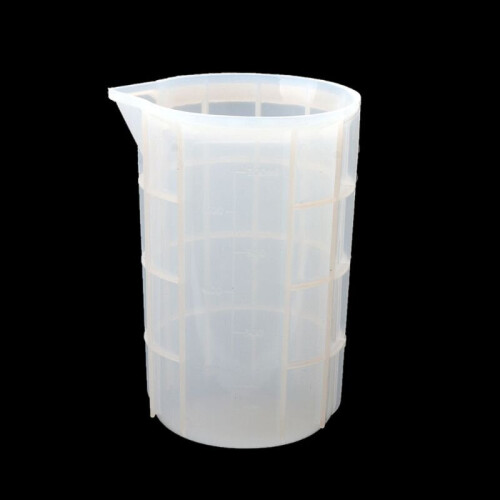 750ml Silicone Measuring Cup Epoxy Resin Cups Silicone Mixing Mold Tools 1
