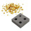 Graphite Mold Low Dust Content Thermal Stability Heart Shape Graphite Ingot Mold For Copper For Silver 5