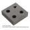 Graphite Mold Low Dust Content Thermal Stability Heart Shape Graphite Ingot Mold For Copper For Silver 3