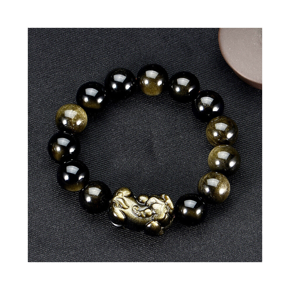 Hot Selling Pixiu Natural Bangle Charm Jewellery Womens Hand-Carved Bracelet for Women Men Accessories-image-OPC-PBWPPB7-NEW