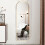 Living And Home (Gold) Arch Full Length Wall Mirror 1