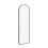 Living And Home (Black) Arch Full Length Wall Mirror 4