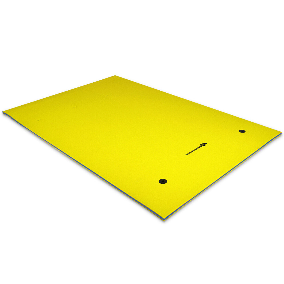 Costway 3 Layer Floating Water Mat Buoyancy Pad Swimming Pool Float Mat W/Rope