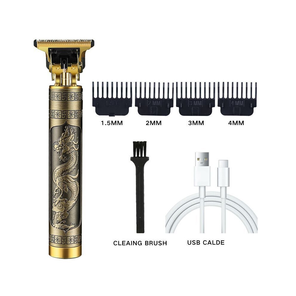 (7) Professional Clippers Hair Cordless Trimmer Cutting Barber Beard Electric Shaver