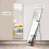Living And Home (Black) Rectangular Full Length Mirror Freestanding Hanging Mirror 4