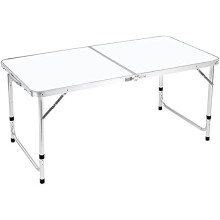 Portable Indoor Outdoor Aluminum Folding Table 4FT 120cm Picnic Party Camping Nice Desk