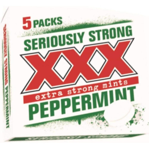 Seriously Strong XXX Extra Strong Peppermint 40.5g 1x5 Pack
