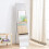 Living And Home (Gold) Rectangular Full Length Mirror Freestanding Hanging Mirror 1
