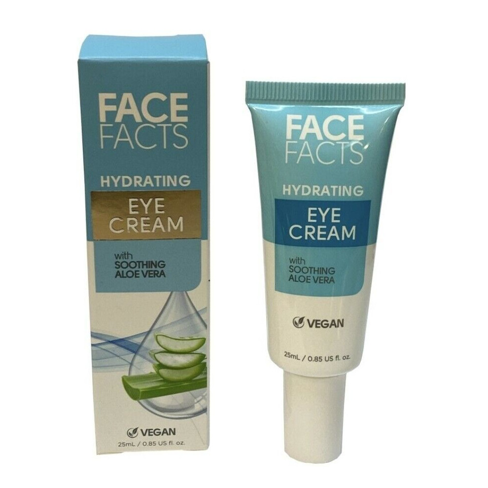 Face Facts Cream Hydrating Eye | Aloe Vera Soothes + Calms | 25Ml