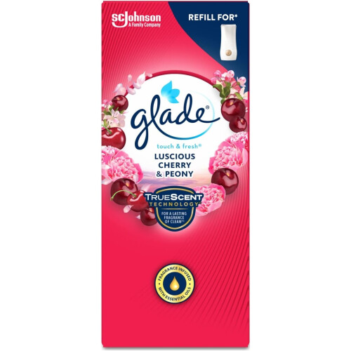 Glade Glade Touch & Fresh Refill 10ml - Cherry & Peony