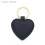 Name heart key hanger leather for 1
