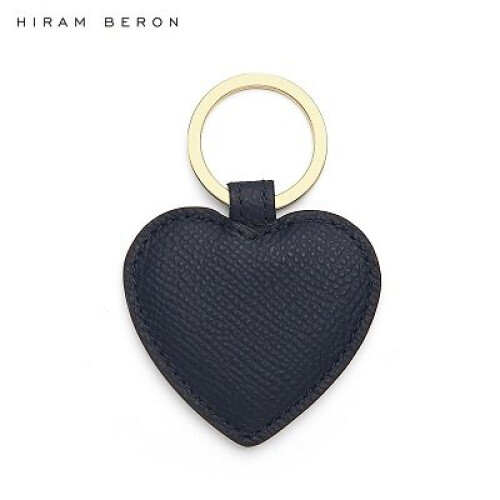 Name heart key hanger leather for