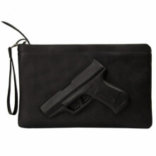 3D Print Gun clutch women bag evening Leather Handbags Party purse women messenger bags ladies Envelope hand Clutch