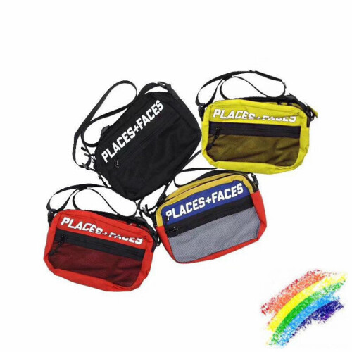 Reflective Places Faces Waist Bag Hip Hop Casual Places Faces Package Boy Girl Couple P F Crossbody Places Faces Bags Satchel on OnBuy