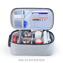 Multi-Purpose Document Storage Briefcase Business Trip Portable Seal File Organize Bag Travel Certificates Handbag Item
