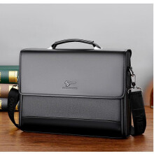 Male Handbags Pu Leather Mens Tote Briefcase Business Shoulder Bag for Men Laptop Bags Man Organizer for Documents