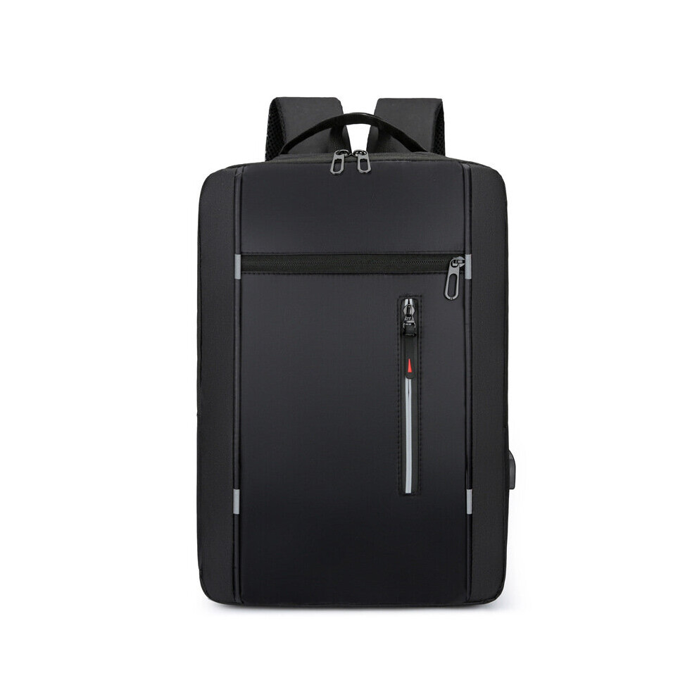 Waterproof Business Backpack Men Usb School Backpacks 15.6 Inch Laptop Backpack Large Capacity Bagpacks For Men Back Pack Bags Black 885659480256