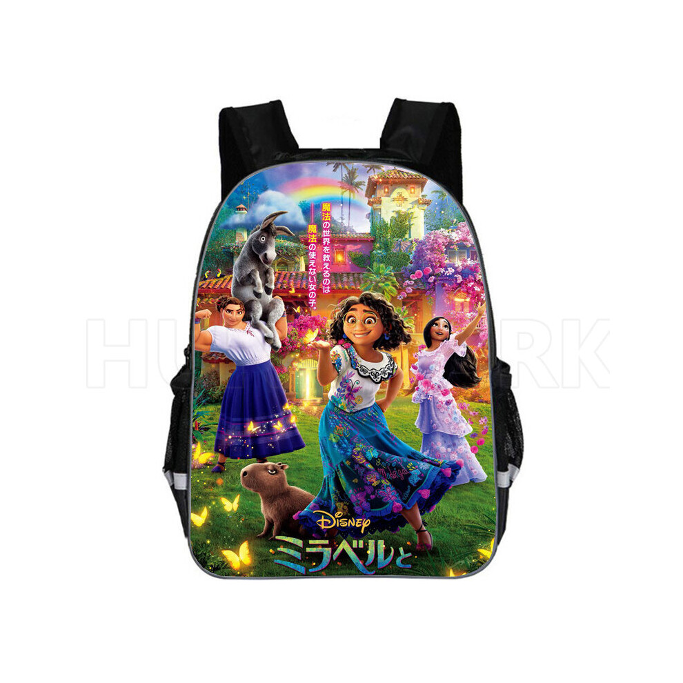 3PCS Encanto Children School Bags for Kids 16inch Charm Mirabel 3d Prints Backpack Teenagers Backpack Mochilas-image-OPC-PBWQGST-NEW
