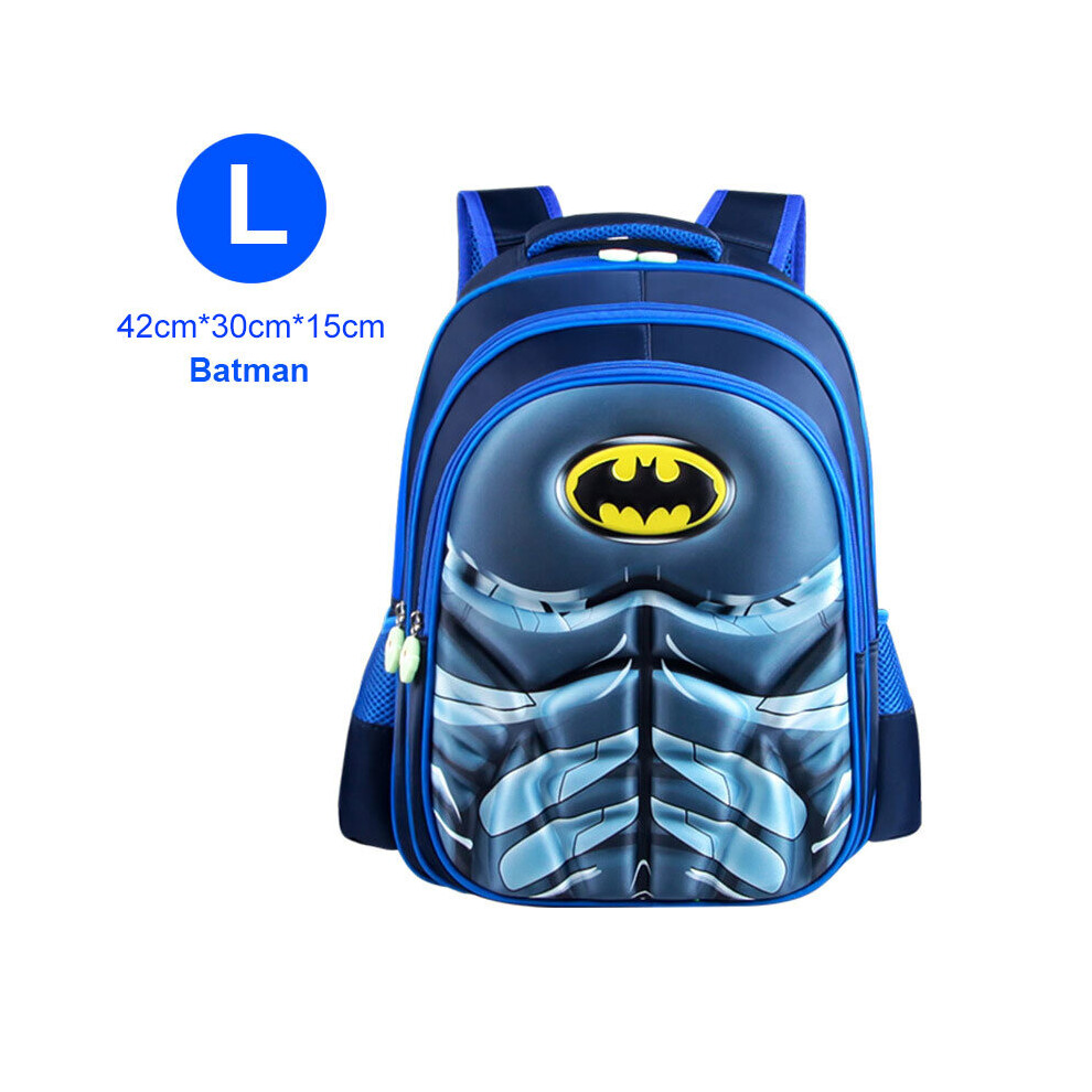 Boy Cartoon 3D School Bag Children Backpack Girl Back pack Miracle Series Student Bags Homem Aranha Stereo Knapsack-image-OPC-PBWQGWH-NEW