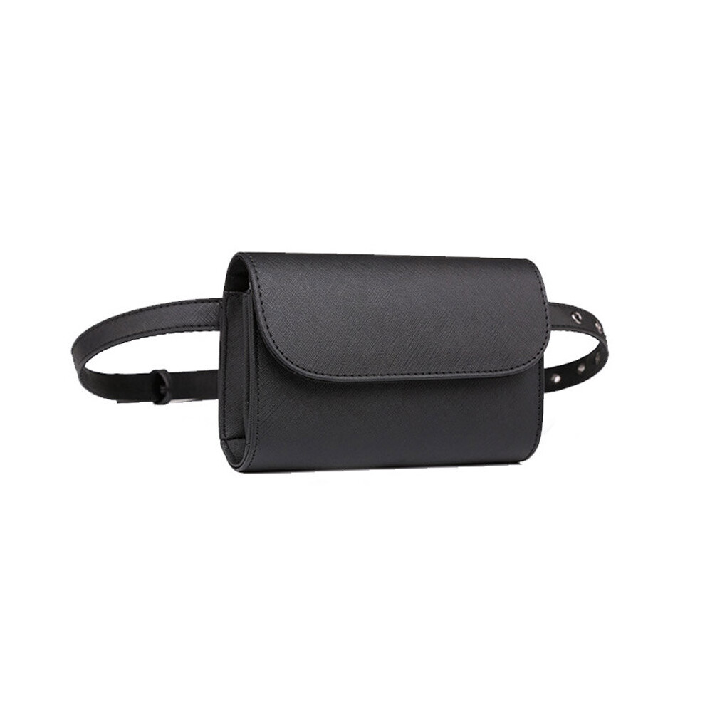 Solid Waist Packs Small Fanny Pack Women Waist Belt Bag Adjustable Hip Bag for Girls Bum Pouch-image-OPC-PBWQHDB-NEW