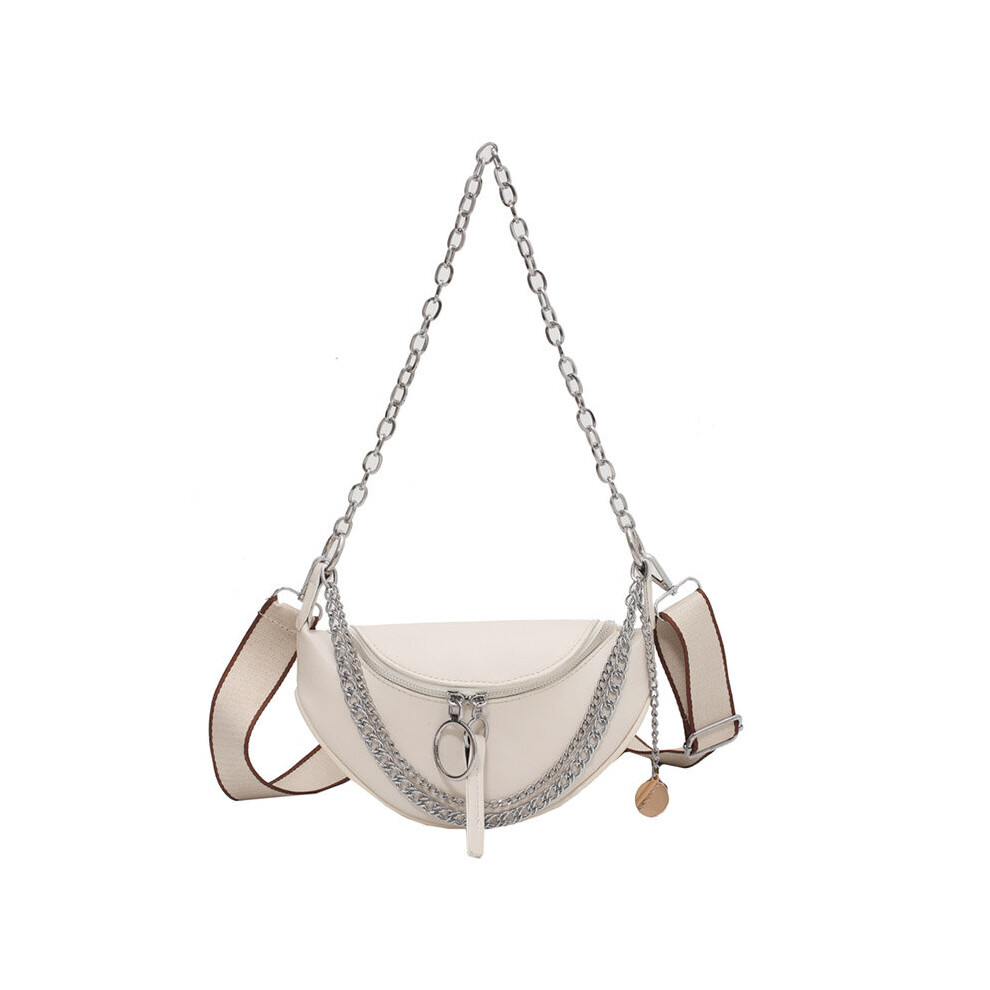 Women Waist Bag Leather Fanny pack And Phone Pack High Crossbody Chest Bags Chain Female Belt Bag Purse-image-OPC-PBWQHJS-NEW