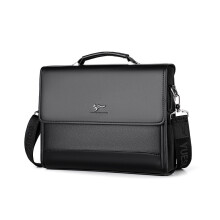 Mens PU leather handbag, briefcase, notebook bag, document manager,