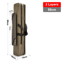 80/90/100/120/125CM Luggage Bag Portable Foldable Fishing Rod Carrier Fish Tackle Bag Tools Storage Bag Case ???????