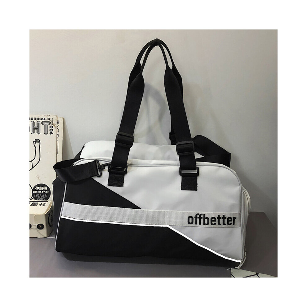 Large Capacity Mens Shoulder Bags Casual Travel Duffle Handbags High Nylon Hit Unisex Storage Travel Bag-image-OPC-PBWQJ8K-NEW