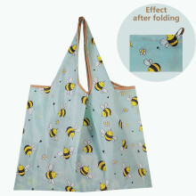 15Pcs/Lot Large Nylon Eco Shopping Bag Storage Sturdy Portable Grocery Reusable Foldable Travel Washable Supermarket