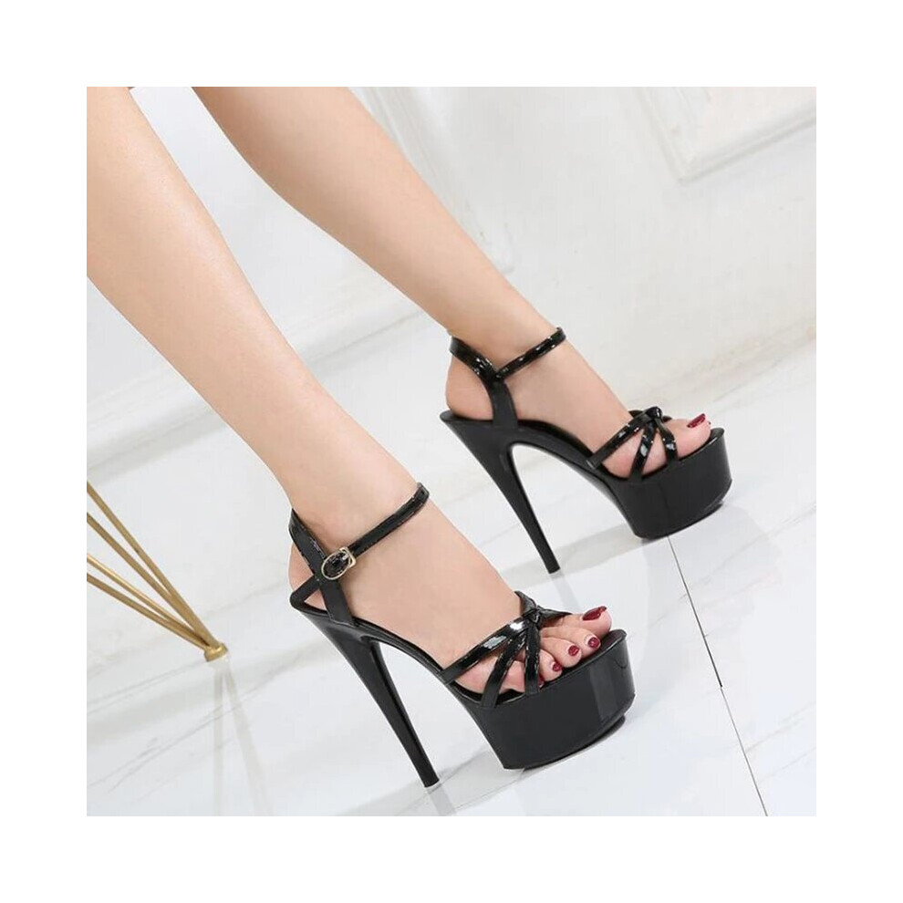 Ultra high best sale heel sandals