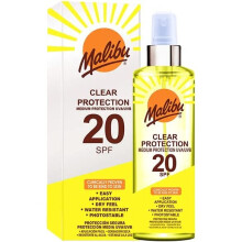 Malibu Sun Tan Lotion Clear Protection Spray SPF20 250ml